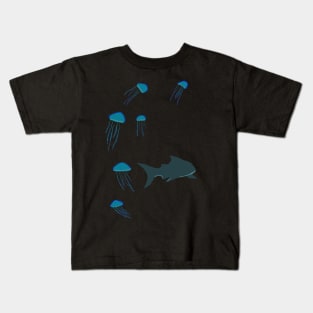 Sharks and Jellyfish Kids T-Shirt